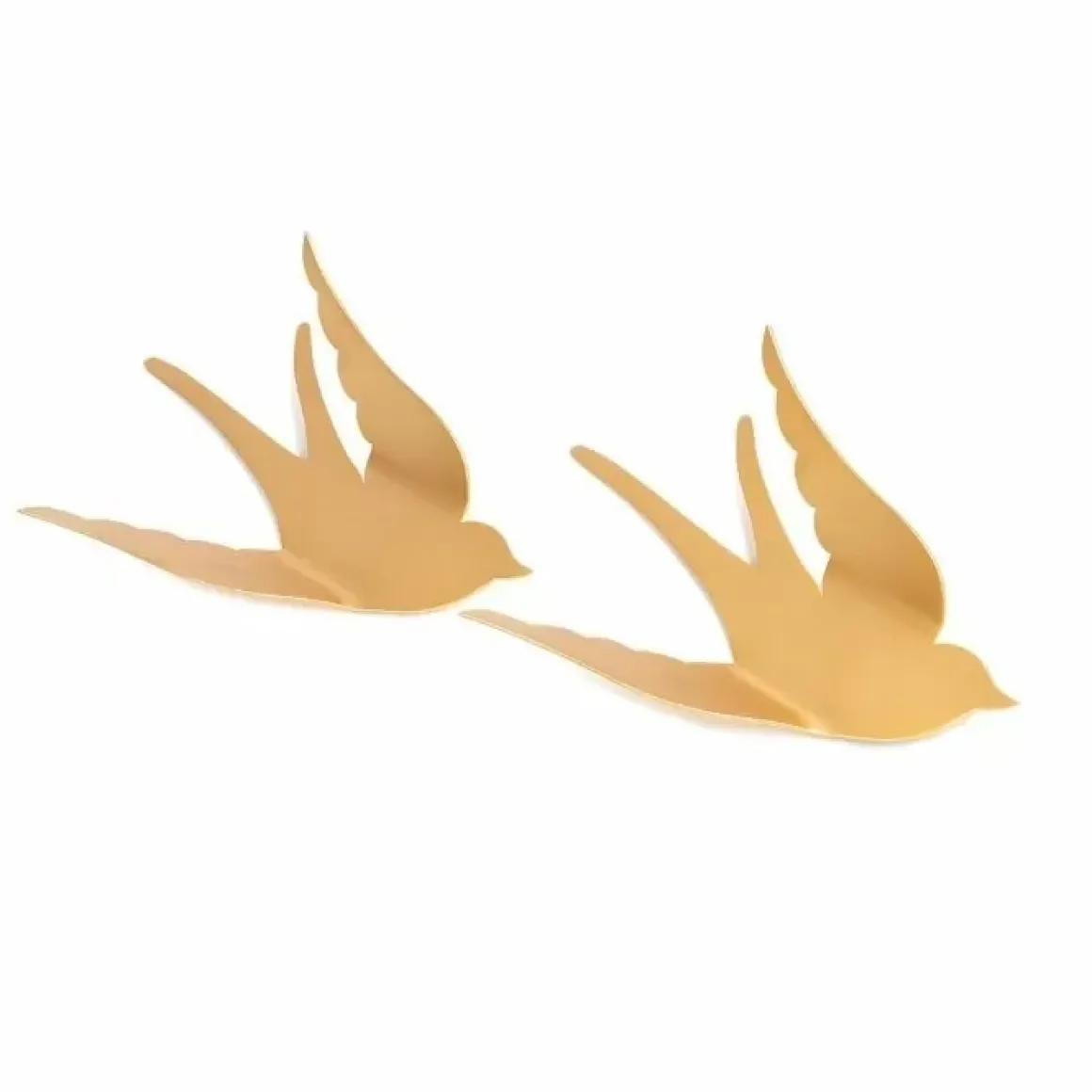 Muurdecoratie Vogels Bibi Goud (2St) Kidsdepot