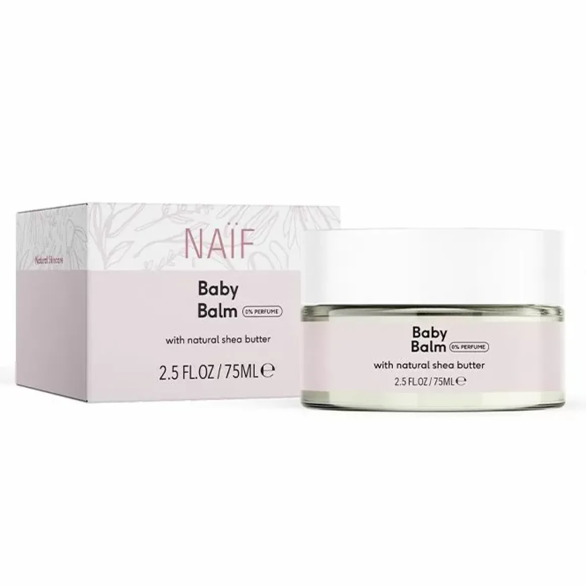 Naif Baby Balm Parfum Vrij (75Ml)