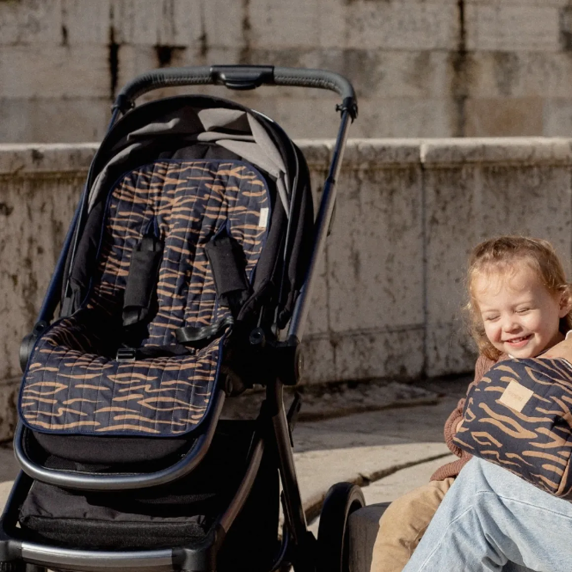 Nobodinoz Buggy Inlegger Hyde Park Blue Waves