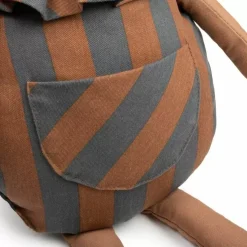 Nobodinoz Knufffel Beer Majestic Blue Brown Stripes