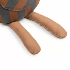 Nobodinoz Knufffel Beer Majestic Blue Brown Stripes