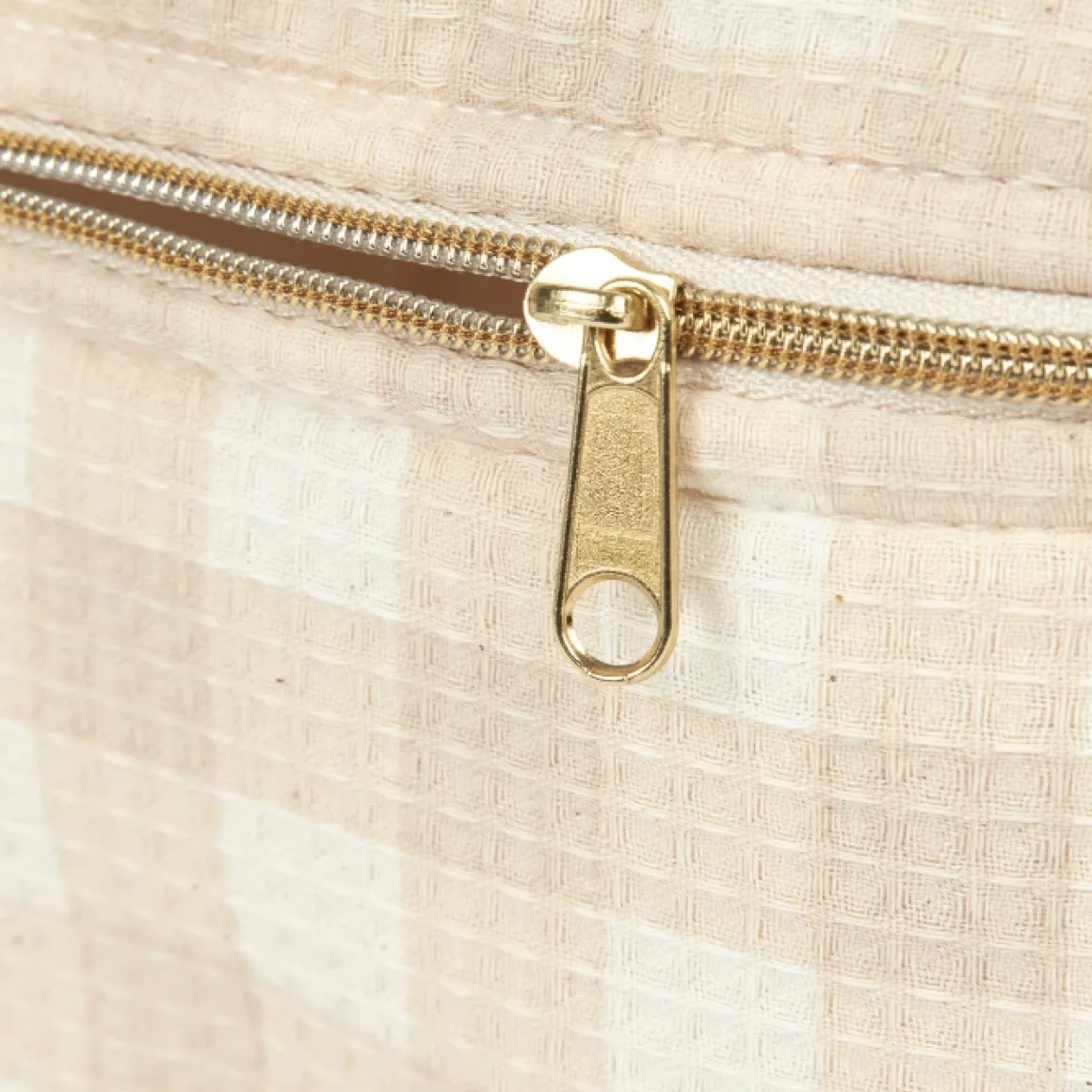 Nobodinoz Logeerkoffer Victoria Ivory Checks