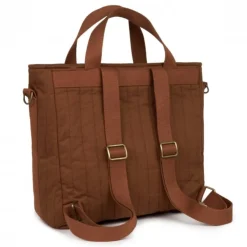 Nobodinoz Luierrrugzak Hyde Park Brick Brown