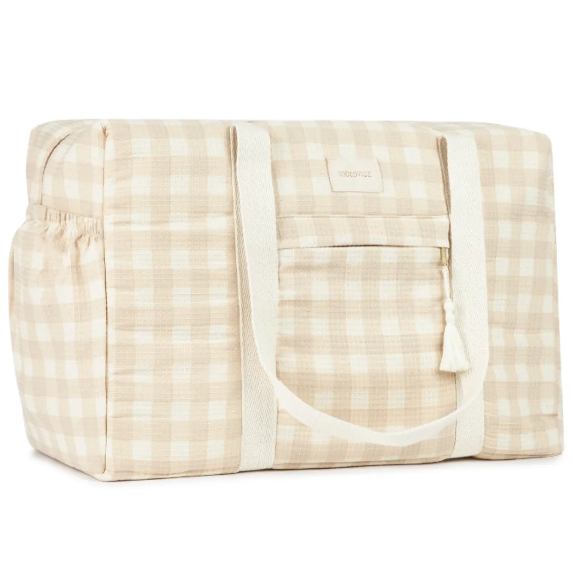 Nobodinoz Luiertas Opera Ivory Checks