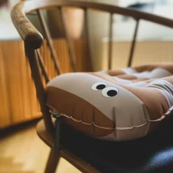 Noui Noui Zitkussen Stripes Mustard Nude