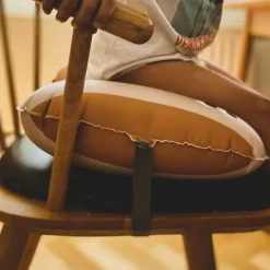 Noui Noui Zitkussen Stripes Mustard Nude