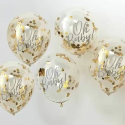 Oh Baby! Confetti Ballonnen (5St) Ginger Ray
