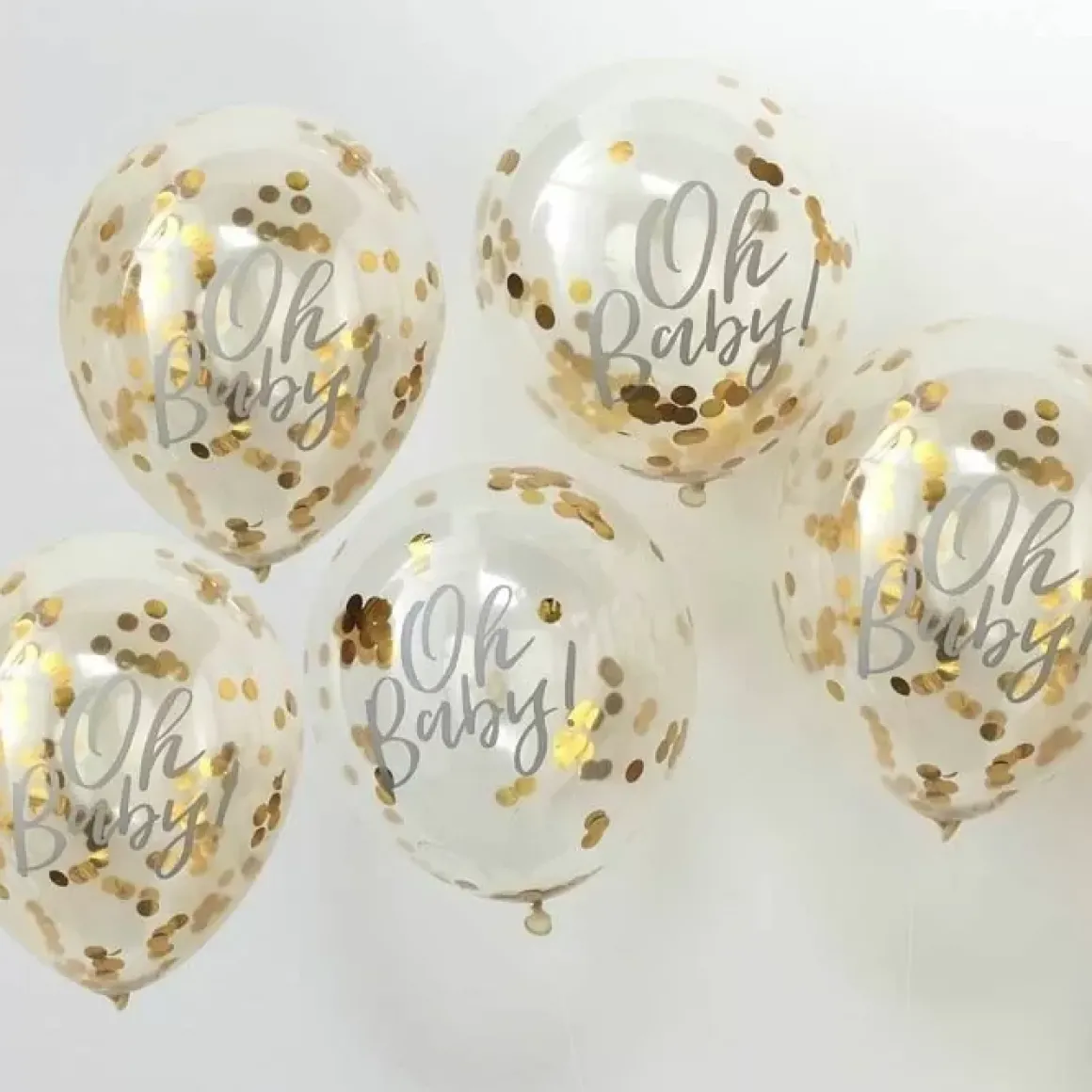 Oh Baby! Confetti Ballonnen (5St) Ginger Ray