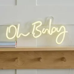 Oh Baby Neonlamp Van Ginger Ray - Feestelijk & Sfeervol