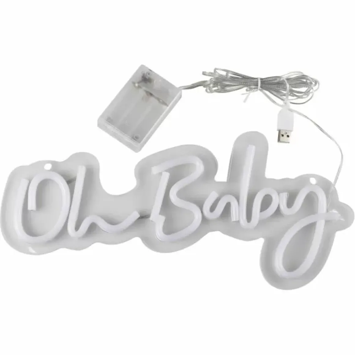 Oh Baby Neonlamp Van Ginger Ray - Feestelijk & Sfeervol
