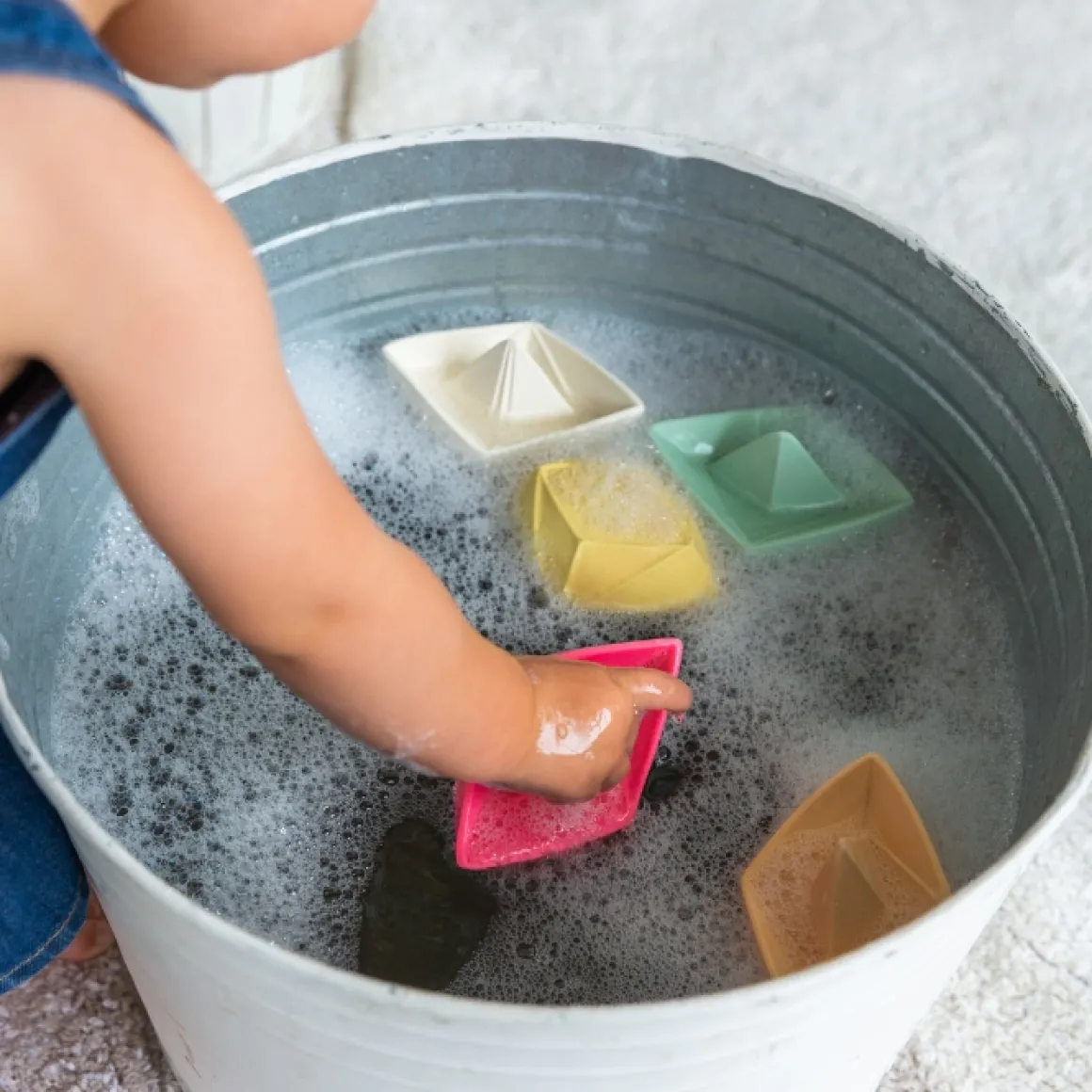 Oli&Carol Badspeeltje Bootje Wit