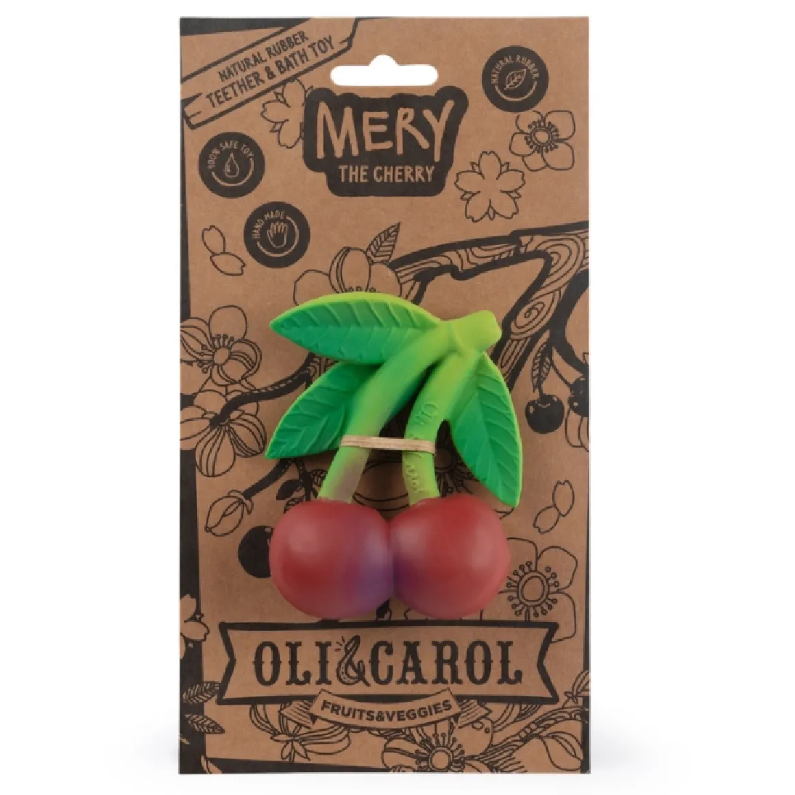 Oli&Carol Bijt- & Badspeelgoed Kersen