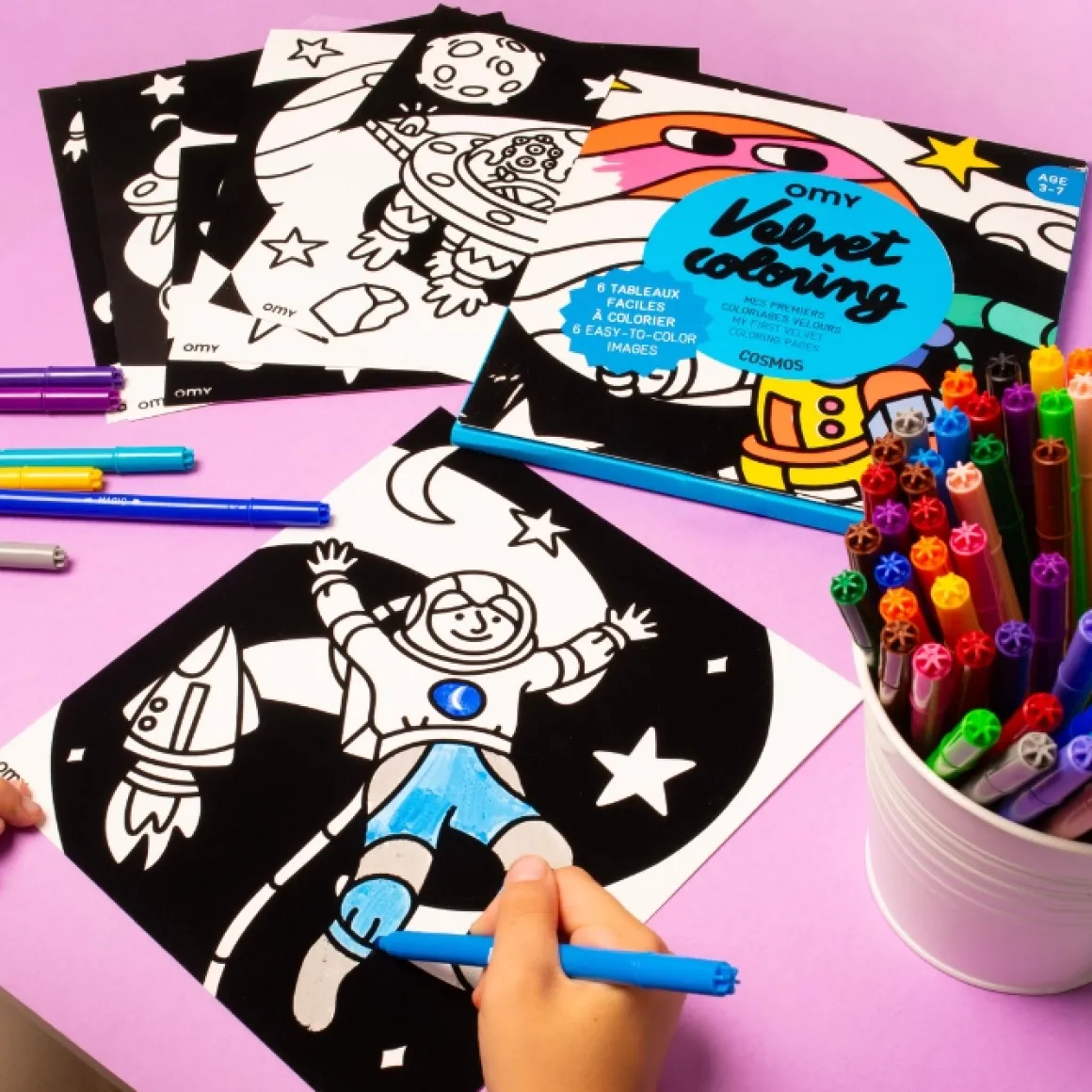Omy Kleurboek Velvet Cosmos