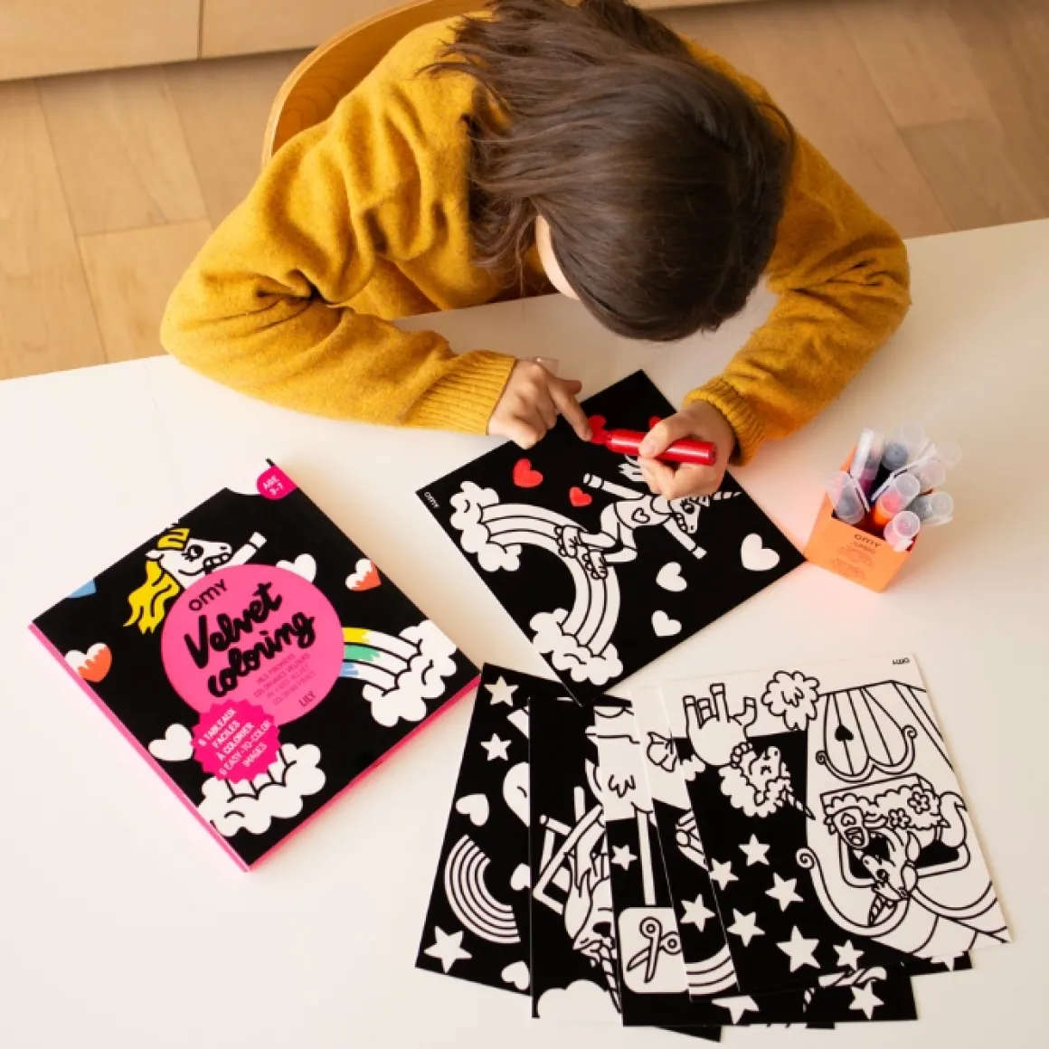 Omy Kleurboek Velvet Lily