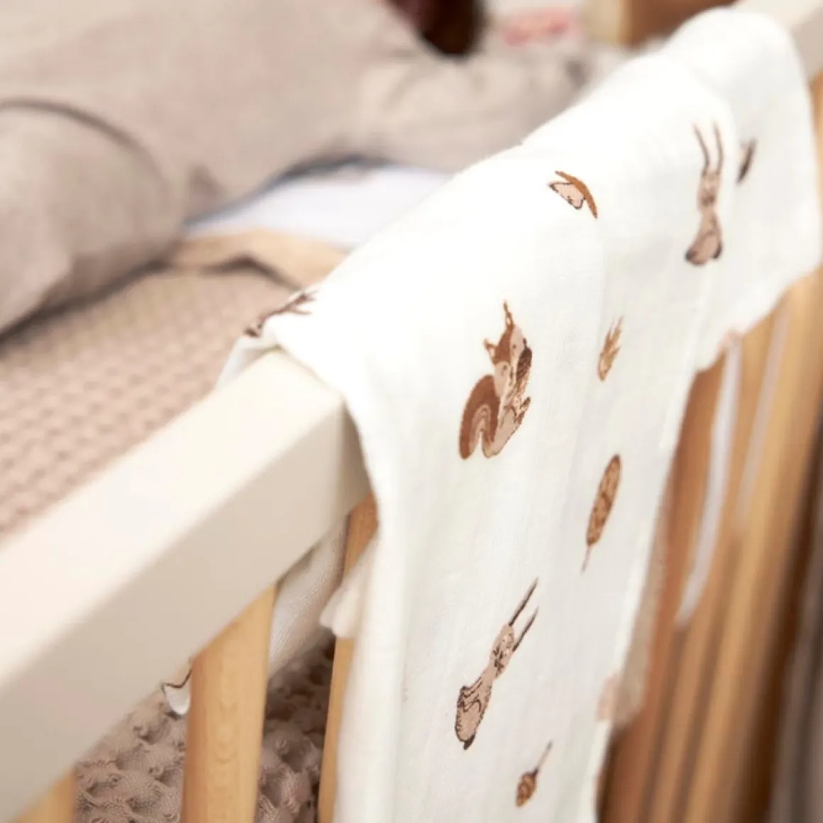 Ontdek Meyco'S Hydrofiele Doeken Forest Animals In Toffee - 3 Stuks!