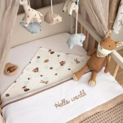 Ontdek Meyco'S Hydrofiele Doeken Forest Animals In Toffee - 3 Stuks!