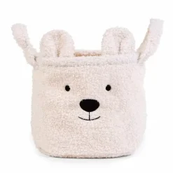 Opbergmand Teddy Ecru (Klein) Childhome