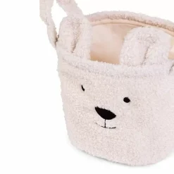 Opbergmand Teddy Ecru (Klein) Childhome