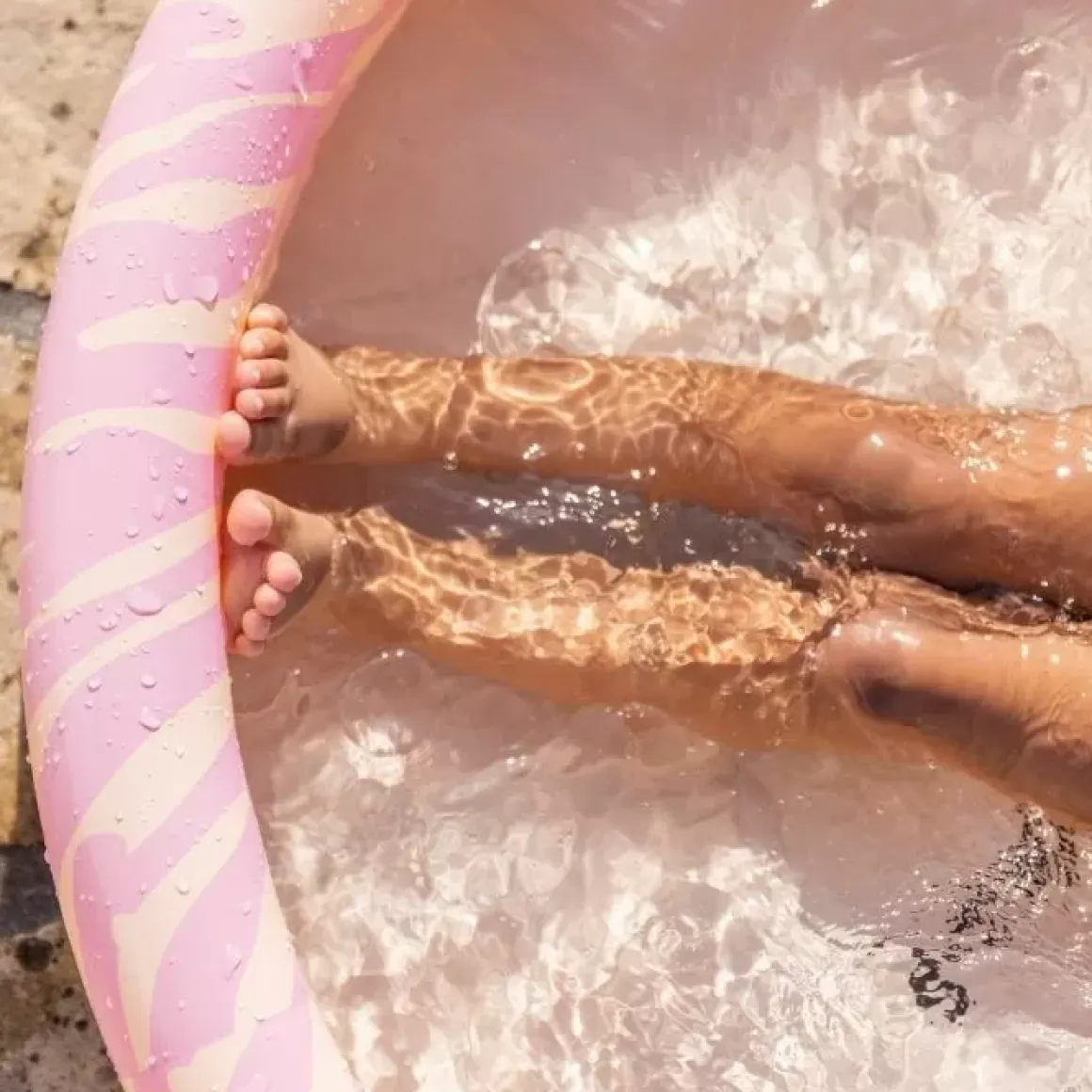 Opblaaszwembad Zebra (100Cm) Swim Essentials