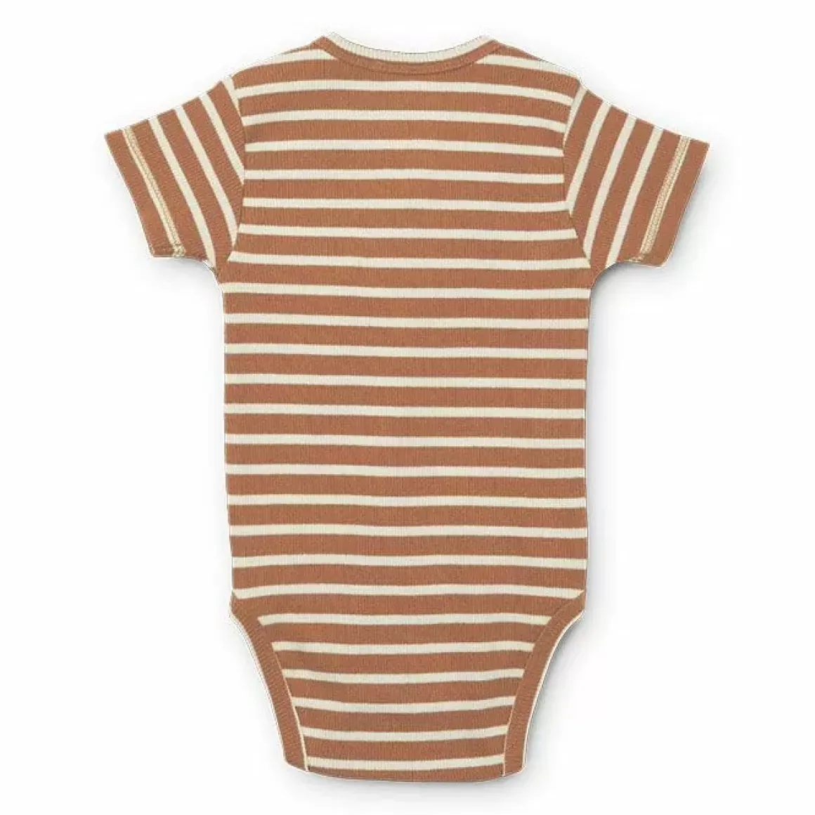 Overslagrompers Korte Mouw Hali Stripe Rose Liewood