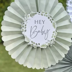 Papieren Waaiers Botanical Baby Ginger Ray