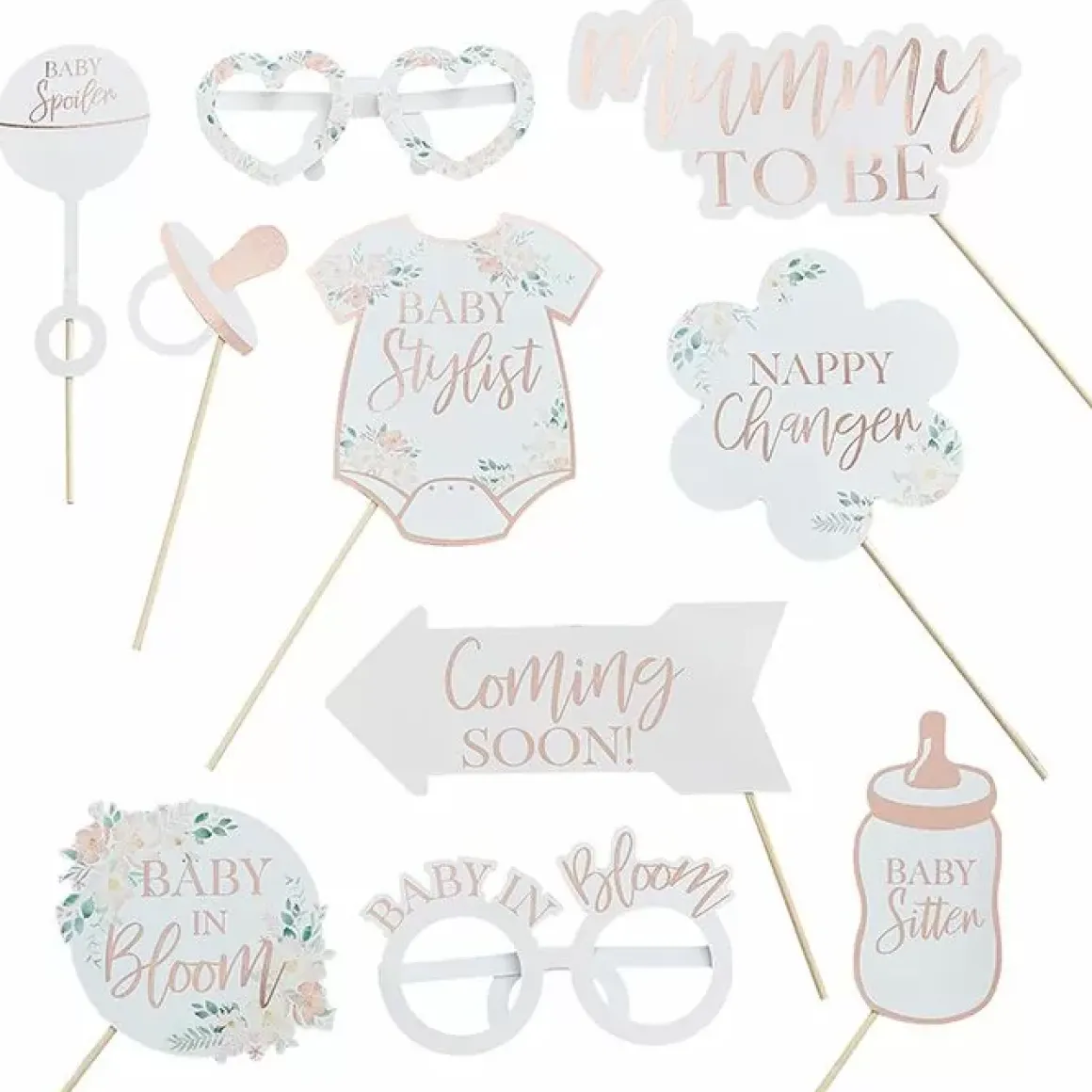 Party Props Baby In Bloom Ginger Ray