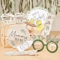 Party Props Botanical Baby (10St) Ginger Ray