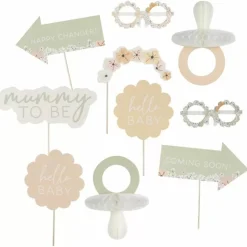 Party Props Floral Baby Ginger Ray