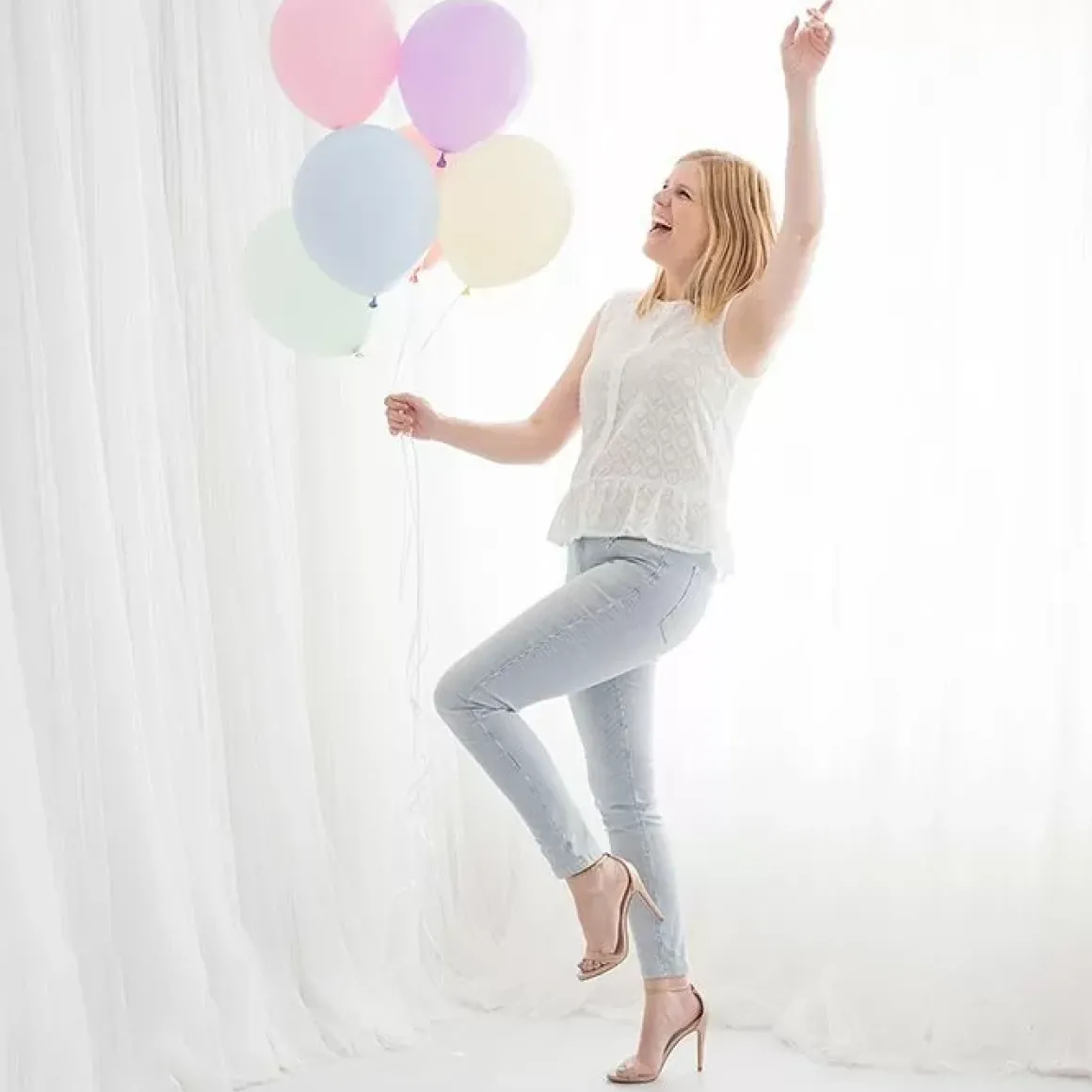 Pastel Ballonnen Mint (10St)