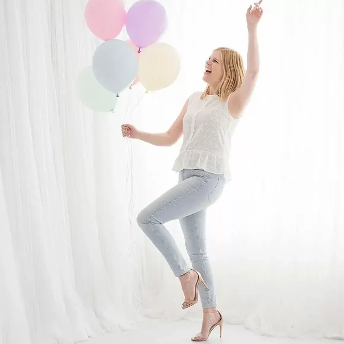 Pastel Ballonnen Roze (10St)