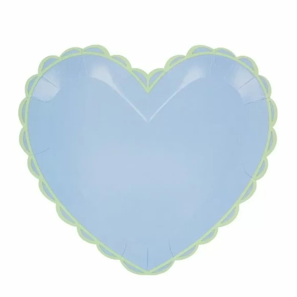 Pastel Hearts Grote Papieren Feestbordjes Van Meri Meri (8St)