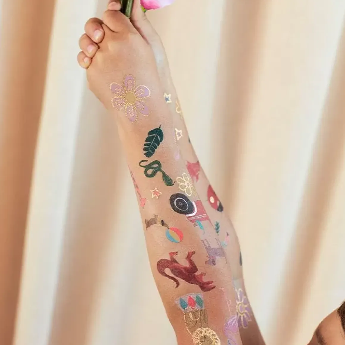 Plaktattoos Regenboog En Hartjes Meri Meri