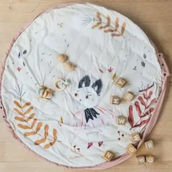 Play & Go Opbergtas En Speelmat Moulin Roty Apres La Pluie