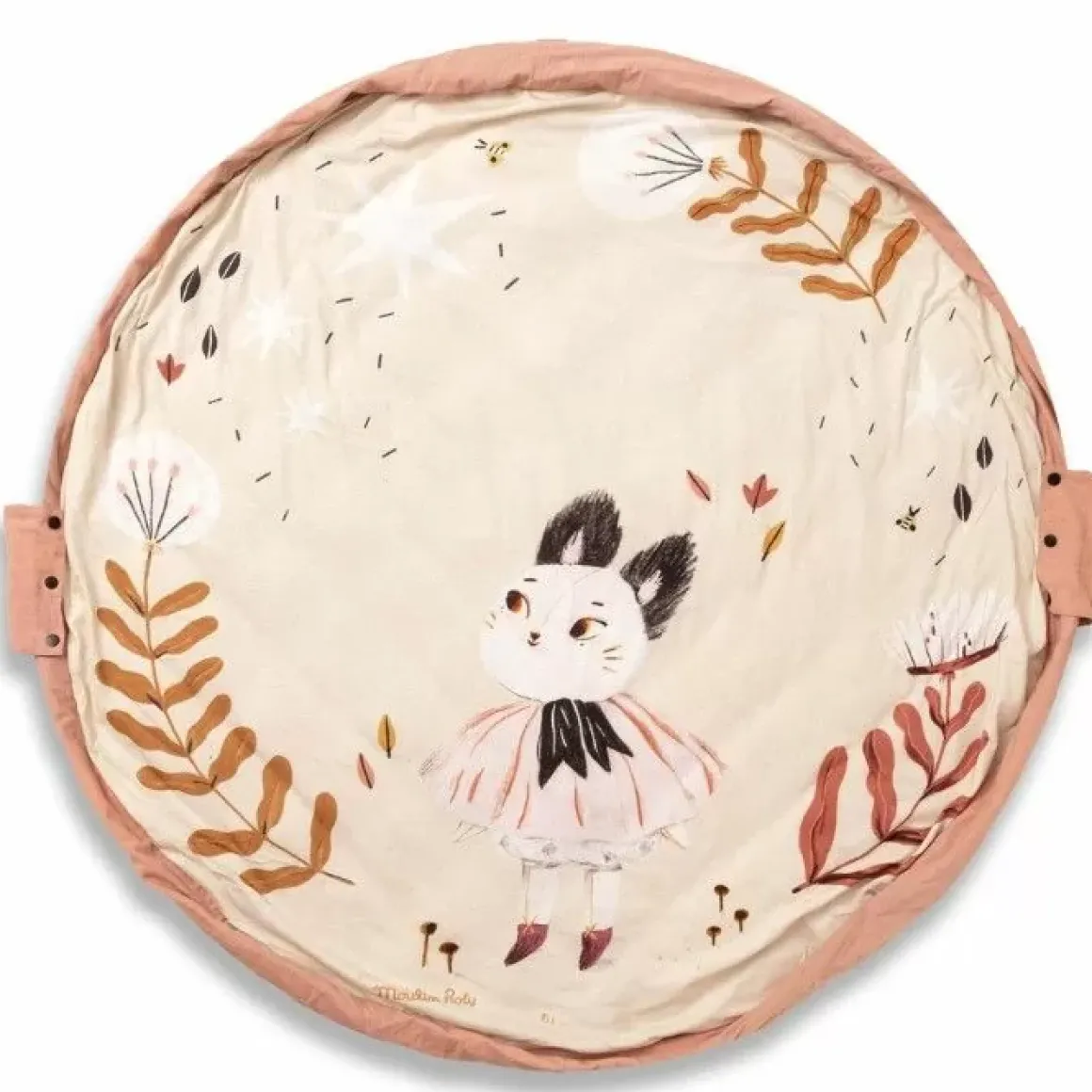 Play & Go Opbergtas En Speelmat Moulin Roty Apres La Pluie