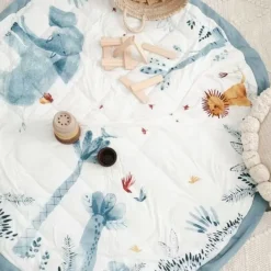 Play & Go Opbergtas En Speelmat Moulin Roty Baobab