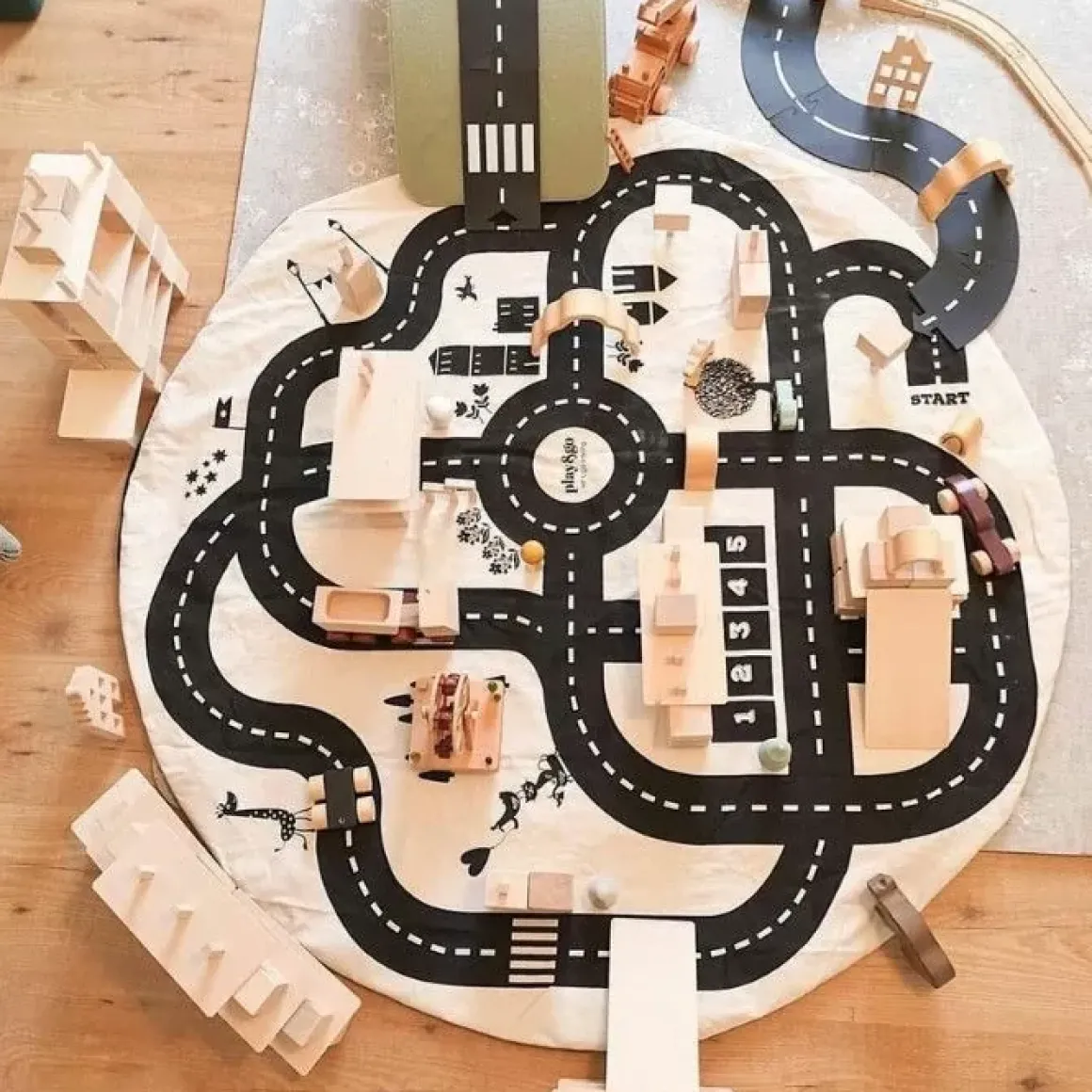 Play & Go Opbergzak - Roadmap