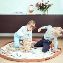 Play & Go Opbergzak En Speelmat Veggie Numbers