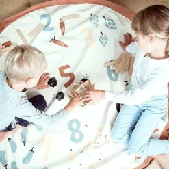 Play & Go Opbergzak En Speelmat Veggie Numbers