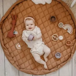 Play & Go Soft Opbergtas En Speelmat Tawny Brown