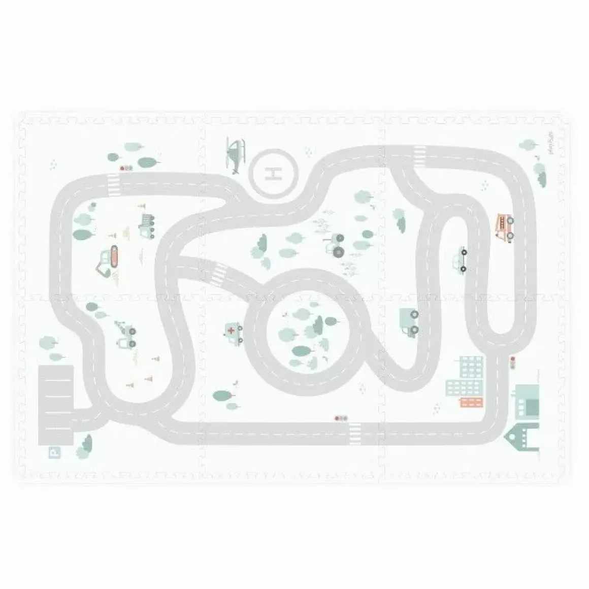 Play & Go Speelmat Eva Roadmap