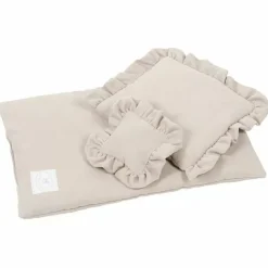 Poppenbeddengoed Dark Beige Cotton & Sweets