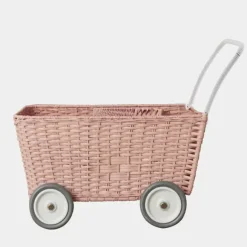 Poppenwagen Strolley Roze Olli Ella