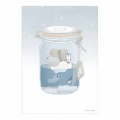 Poster A3 Ijsbeer Jar Little Dutch