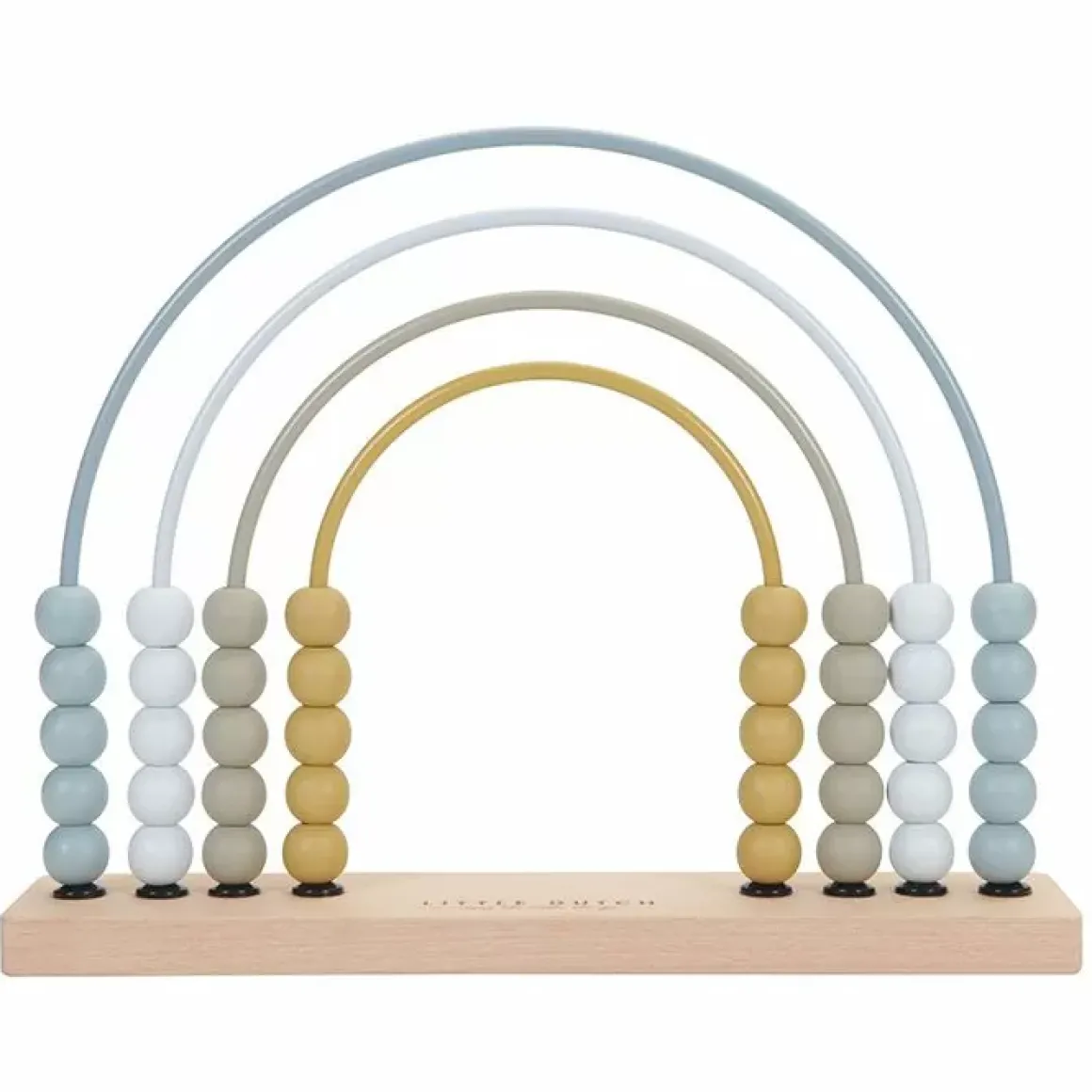 Regenboog Telraam Blauw Little Dutch