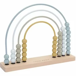 Regenboog Telraam Blauw Little Dutch