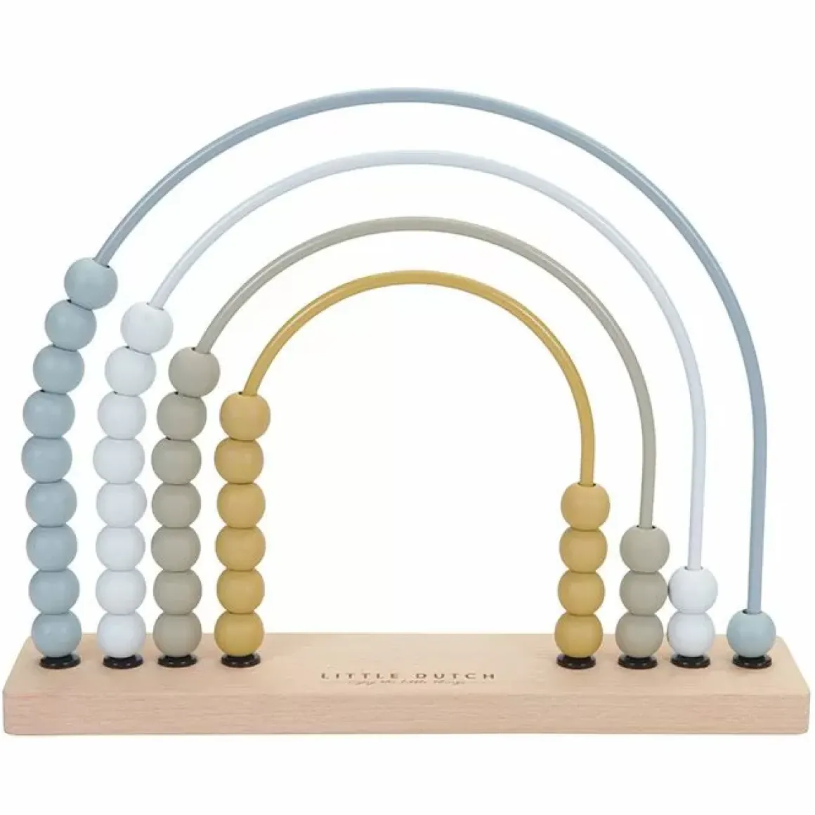 Regenboog Telraam Blauw Little Dutch