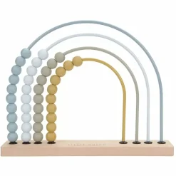 Regenboog Telraam Blauw Little Dutch