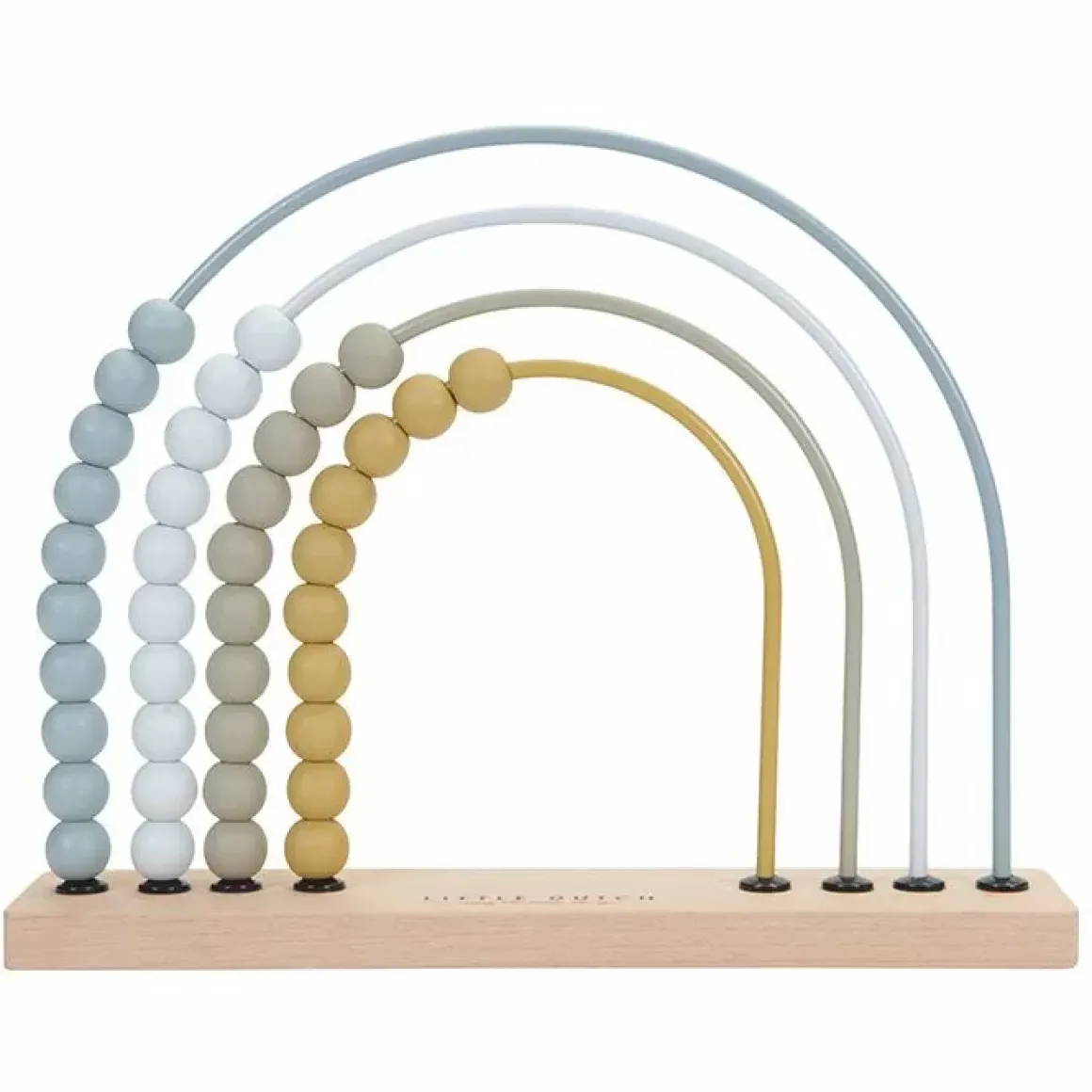 Regenboog Telraam Blauw Little Dutch