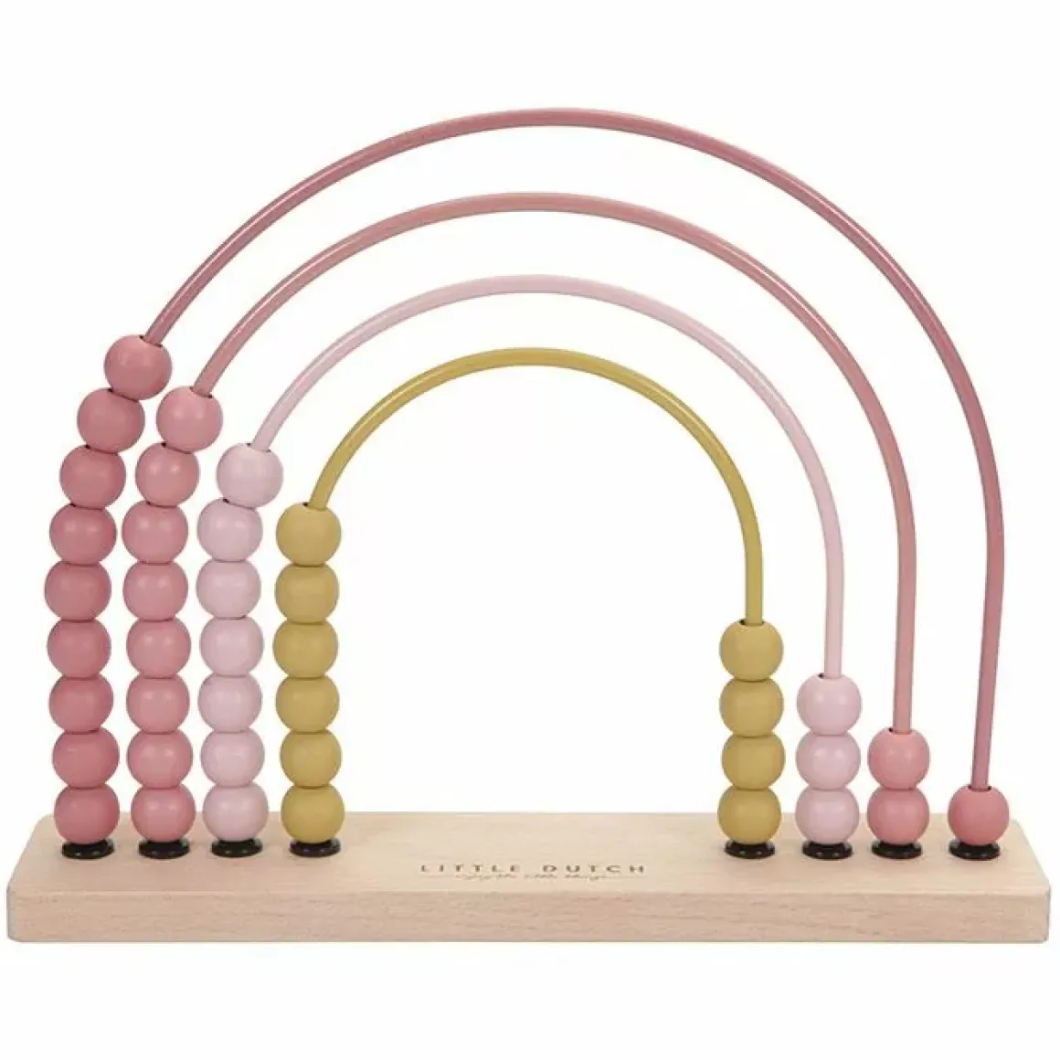 Regenboog Telraam Roze Little Dutch