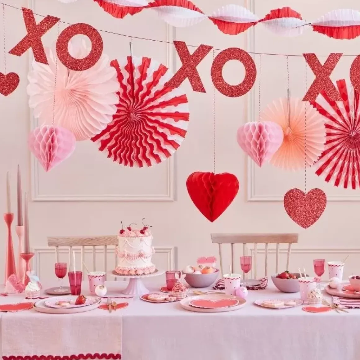 Romantische Valentijn Streamer Slinger Van Meri Meri